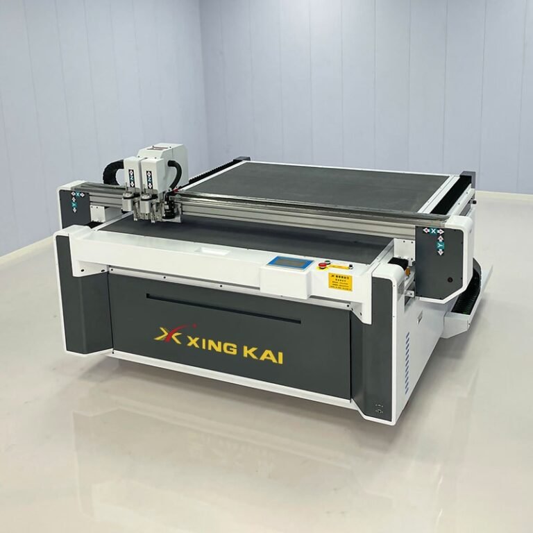 XK1625 CNC oscillating knife cutting machine with vacuum adsorption