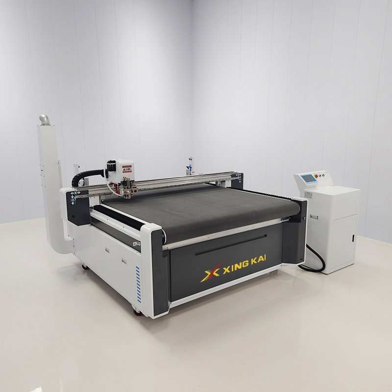 Fabric Cutting Machine XK1615 1600×1500mm Automatic CNC Vibrating Knife Cutter 2026 New Model