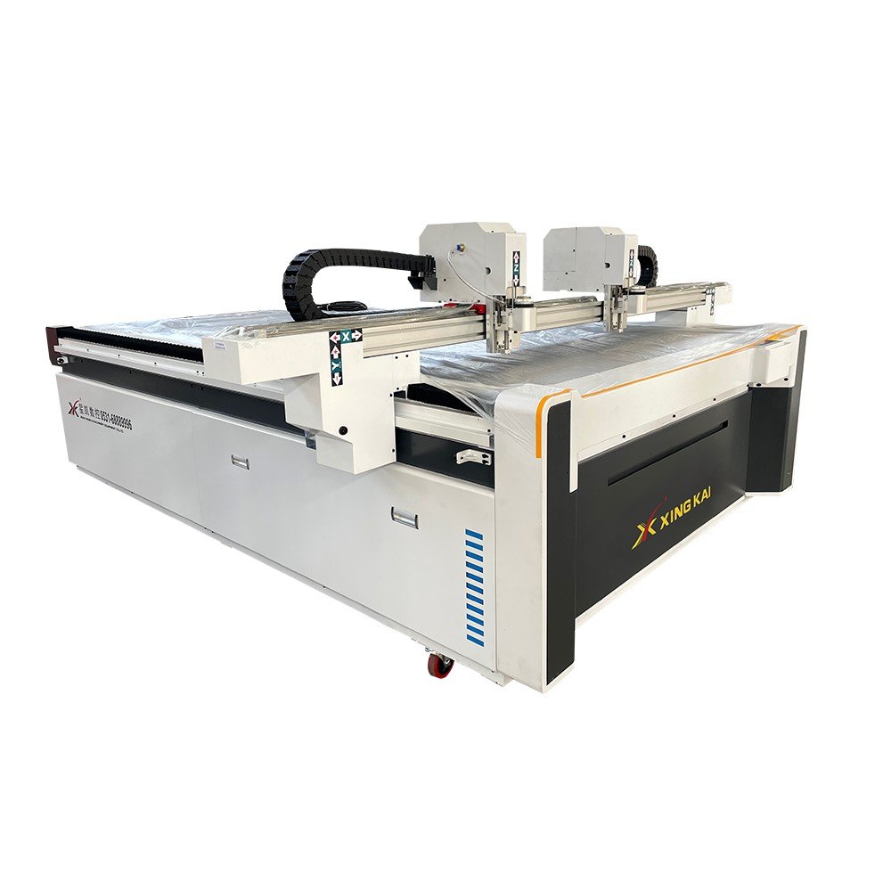 XK1625 1600×2500mm Automatic CNC Oscillating Knife Rubber Gasket Cutting Machine