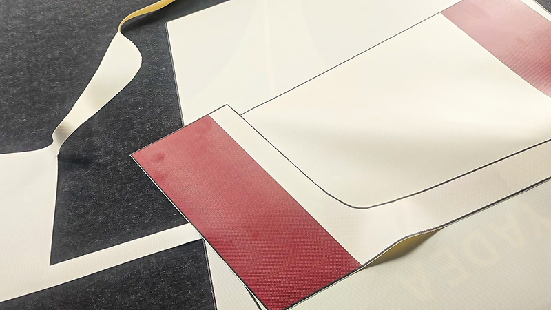 PU coated fabric for CNC PU leather cutting machine