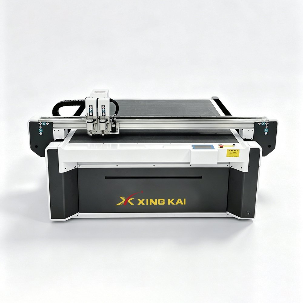 Oscillating Knife Cutting Machine for Textiles