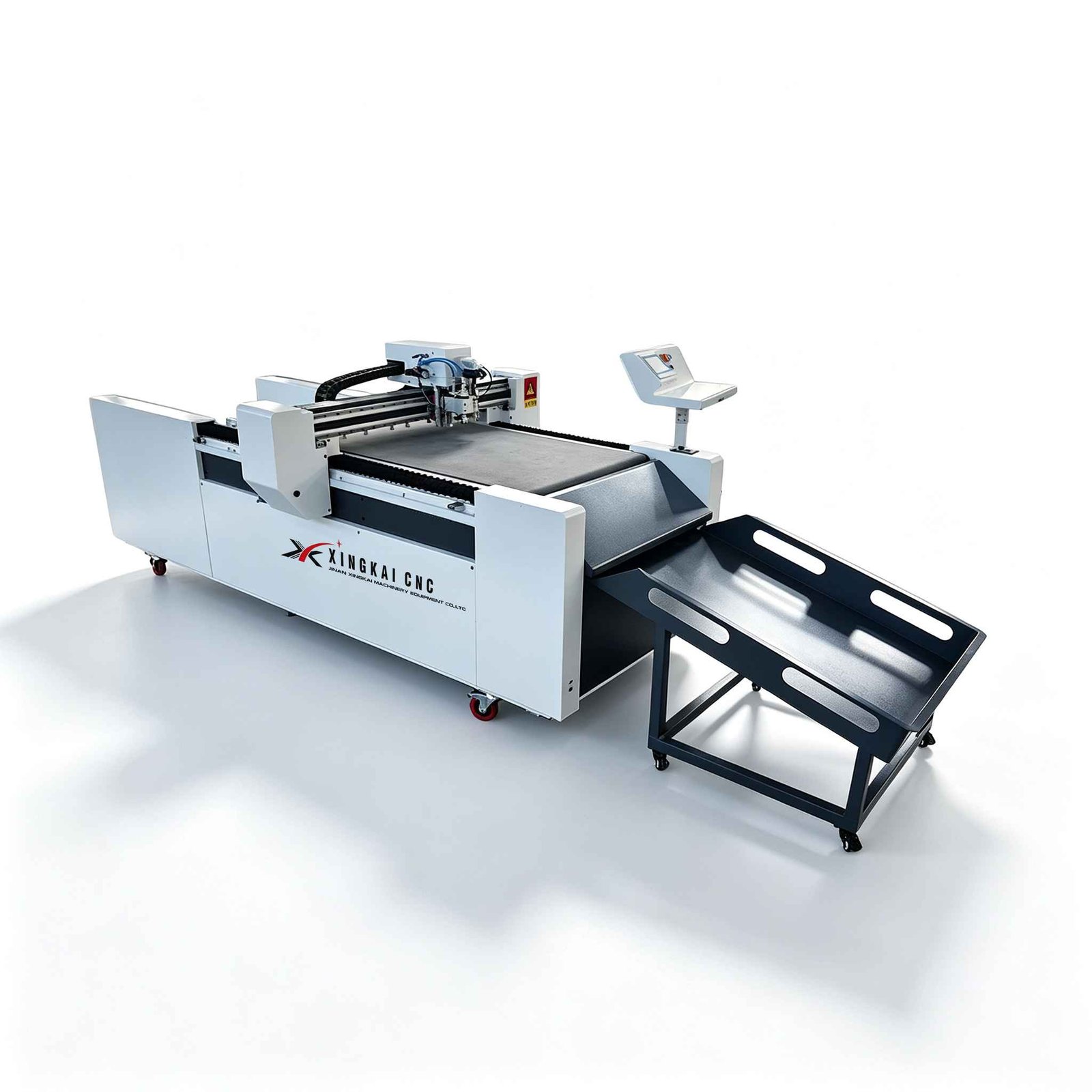 【主图】7010 吸盘送料 3 - Máquina cortadora automática de alfombras con cuchilla oscilante CNC XK7010 【主图】7010 吸盘送料 3