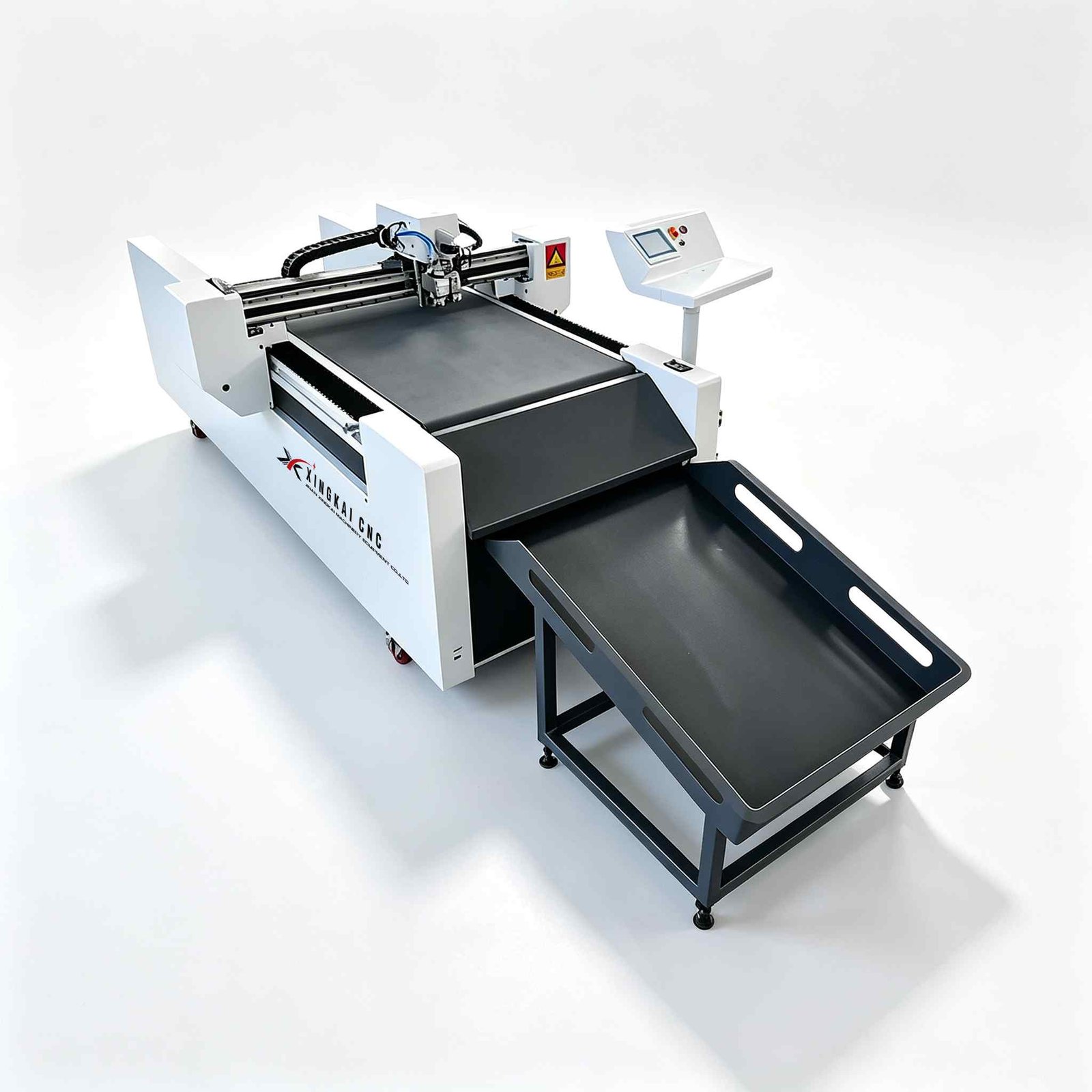 【主图】7010 吸盘送料 4 - Máquina cortadora automática de alfombras con cuchilla oscilante CNC XK7010 【主图】7010 吸盘送料 4