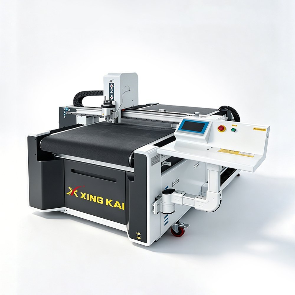 Non-Woven Fabric Cutting Machine XK7010 Automatic CNC Vibrating Knife Cutter