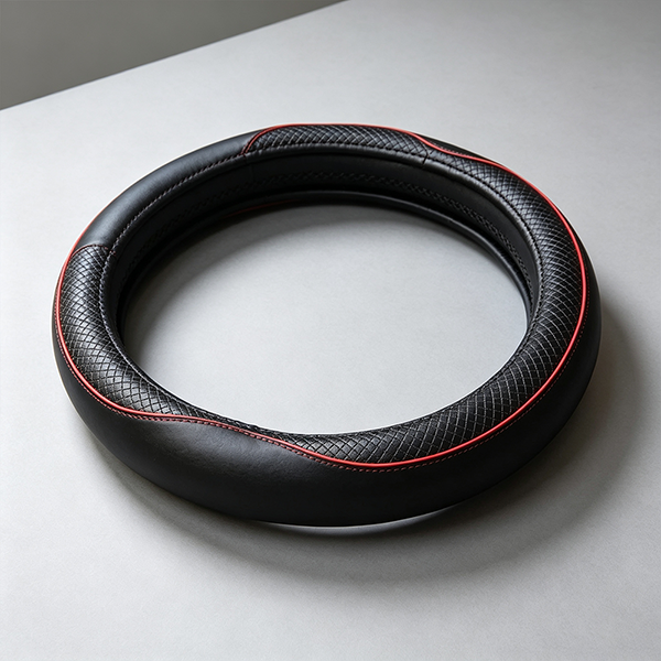 方向盘套Steering Wheel Cover 1 - Soluciones de corte CNC para materiales interiores de automóviles 方向盘套Steering Wheel Cover 1