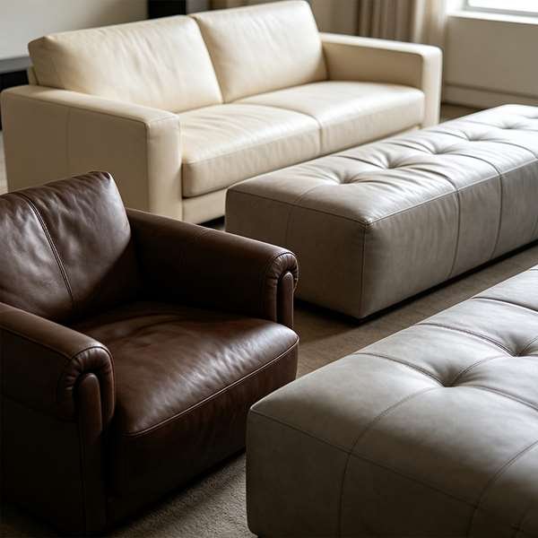 皮沙发Leather Sofa - CNC Cutting Solutions for Leather Goods and Footwear 皮沙发Leather Sofa
