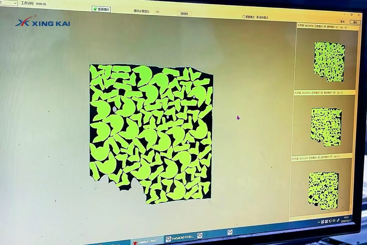 artificial leather cutting machine nesting software - Artificial Leather Cutting Machine for PU Leather, Upholstery and Automotive Components artificial leather cutting machine nesting software