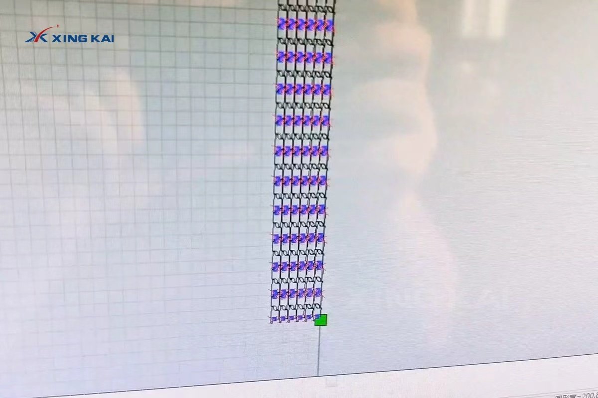 Nested cutting layout for black EVA foam components
