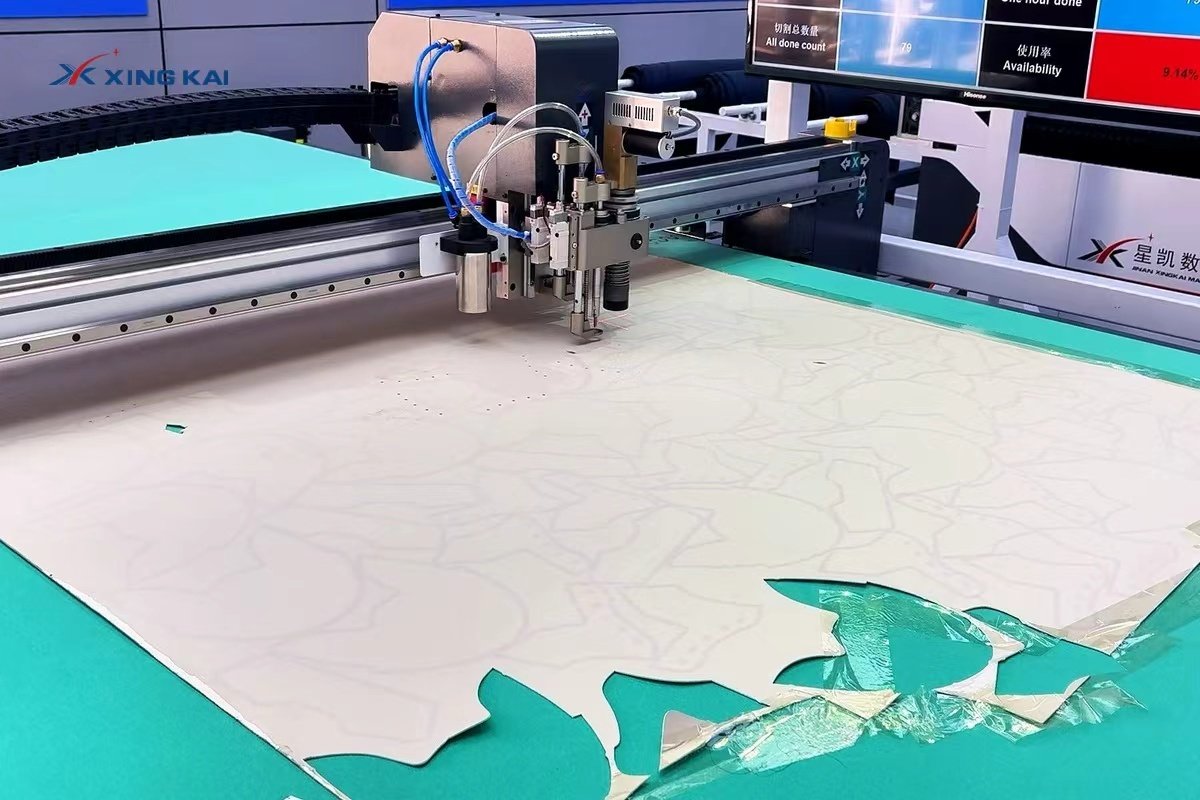cnc artificial leather cutting process - Artificial Leather Cutting Machine for PU Leather, Upholstery and Automotive Components cnc artificial leather cutting process